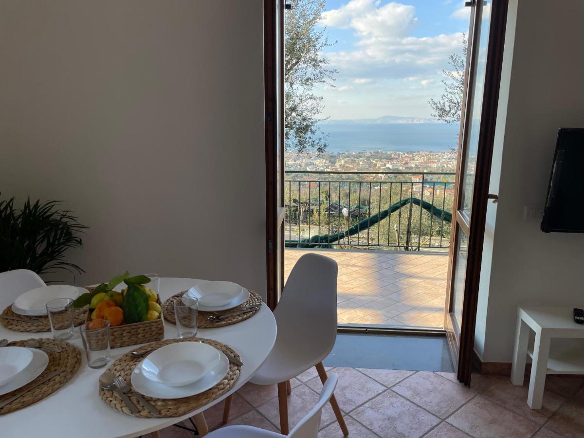 Sky View Villa П'яно-ді-Сорренто Екстер'єр фото
